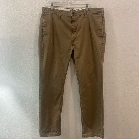 Levi's 511 Chino Slim Dark Tan Men's Pants Tag 38x30 - Picture 2 of 10